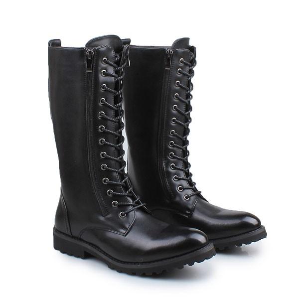 メンズシューズ ブーツ乗馬靴 Puレザー ミリタリー 乗馬ブーツ ロングブーツ 長靴 Mx 450 Pizoff 通販 Yahoo ショッピング
