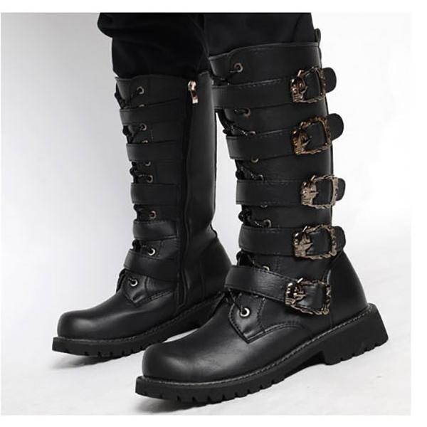 ブーツ メンズ ロングブーツ ローヒール 乗馬ブーツ 痛くない 歩きやすい 疲れにくい ジョッキー ベルト 靴くつ 黒 Buyee Buyee 提供一站式最全面最專業現地yahoo Japan拍賣代bid代拍代購服務 Bot Online