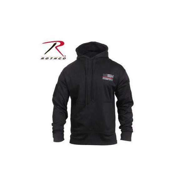 XR@p[J[@Rothco Thin Red Line Concealed Carry Hoodie@BLACK@~^[@p[J[ 2066