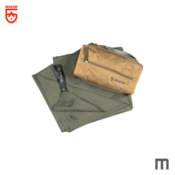 ※お取り寄せ　2-4日マルチユース向け速乾性マイクロファイバータオルQuick Dry Microfiber Towelのマイクロスエード生地は柔らかく密度が高く、油・汚れ・汗をやさしく取り除きます。速乾性のため早く乾き、また強力な抗菌処理...