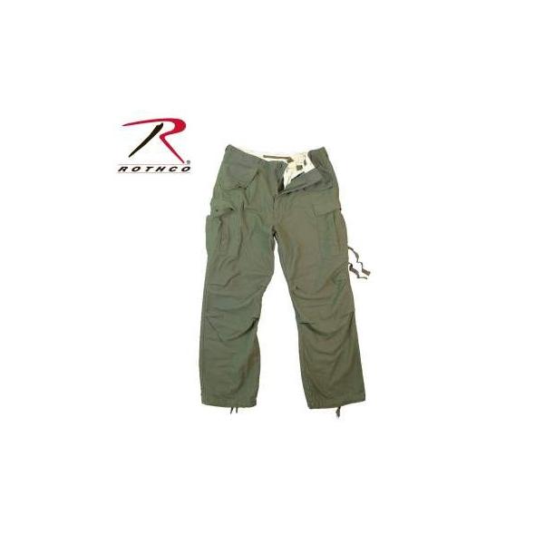 ロスコ ROTHCO カーゴパンツ メンズ ミリタリー ビンテージM-65フィールドパンツ OD Rothco Vintage M-65 Field Pant 2601