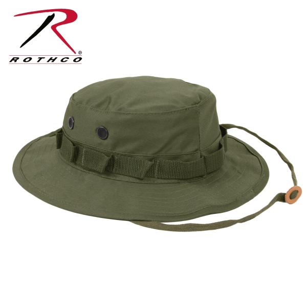 サファリハット ハット メンズ バケットハット  帽子 ロスコ ブーニーハット オリーブ Rothco Boonie Hat