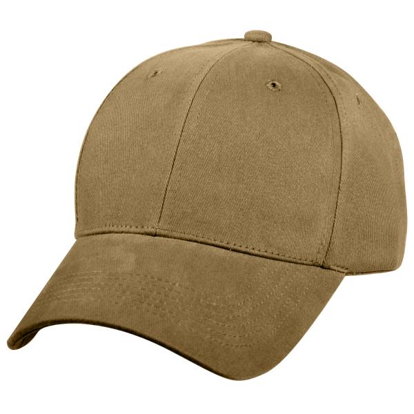 ロスコ 帽子 コヨーテ　Rothco Supreme Solid Color Low Profile Cap　Coyote