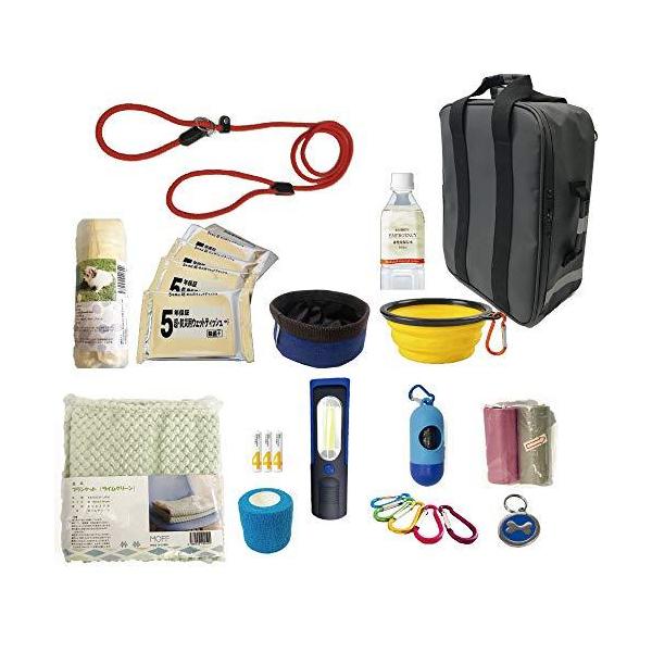 オンライン限定商品 避難用 災害用 災害対策 防災グッズ 防災セット Moffペット防災セット 点セット オリジナル4wayバッグ オリジナル 小動物 猫 犬 もしもの備え 緊急外出 防水仕様 防災関連グッズ