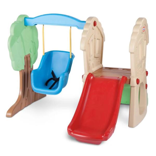Little Tikes Hide and Seek Climber Swing - Kids Slide Backyard
