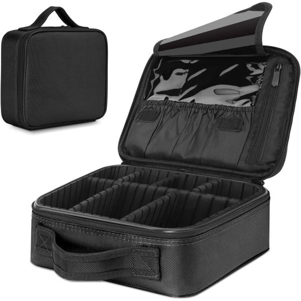 【商品概要】【少女の化粧は必須】:多機能化粧品の収納ケース、すべて整然とした空間を維持して、化粧ブラシ、櫛、アイシャドウ、口紅、スキンケア、精油、シャンプー、クリーム、ネイルアート、ジュエリー、化粧品、旅行アクセサリー、男性髭剃りセットなど...