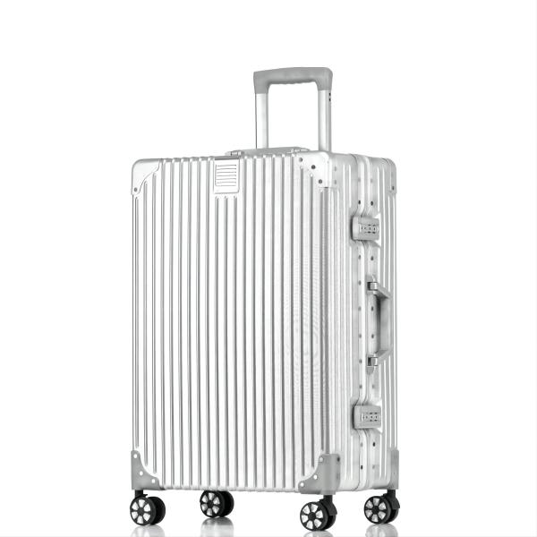 ホワイト]キャリーケース かわいい 機内持込 1～3泊用 B012s