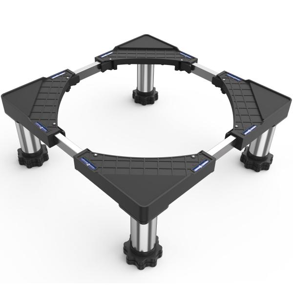かさ上げ台 洗濯機台 冷蔵庫 置き台 幅/奥行44.5〜70cm 昇降可能 18
