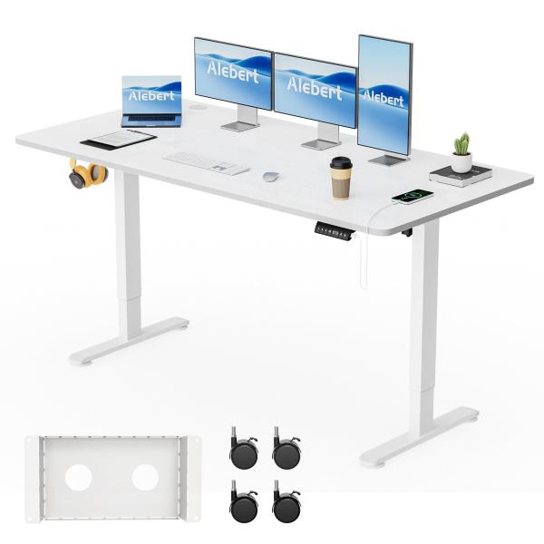 Alebert 電動式スタンディングデスク 昇降式デスク Amazon.co.jp: Alebert 昇降デスク スタンディングデスク 電動