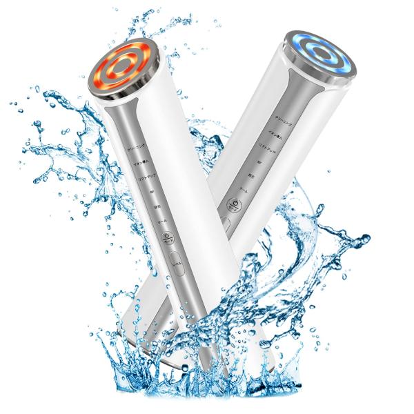 美顔器 RF美顔器 高周波美顔器 EMS微電流 4光LED搭載 温冷ケア