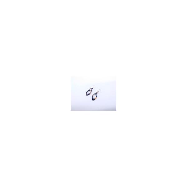 本べっ甲ピアス（You Tube-001）