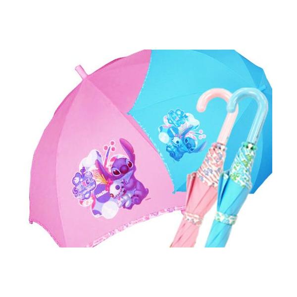 お中元 御供 内祝 ディズニー スティッチ パイピングkid S雨傘 50cmタイプ ピンク ワンタッチ 50 Off Buyee Buyee Japanese Proxy Service Buy From Japan Bot Online