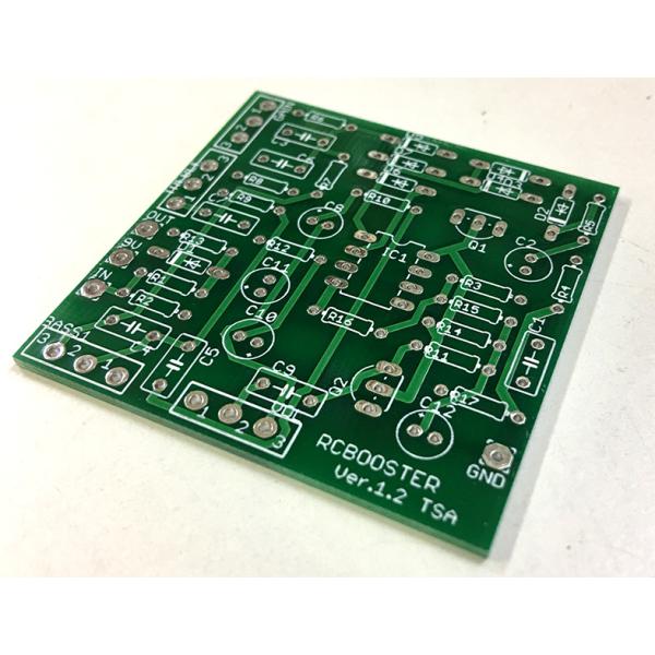 Xotic effects RC Booster風 ブースターペダル　自作用基板　メール便なら送料無料