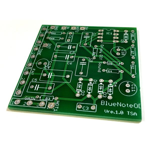 J. Rockett Audio Designs 　BLUE NOTE OVERDRIVE風 エフェクターペダル　自作用基板　メール便なら送料無料