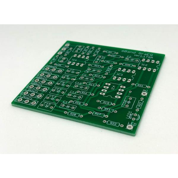 MXR Six Band Graphic Equalizer風 イコライザーペダル 自作用基板　メール便なら送料無料
