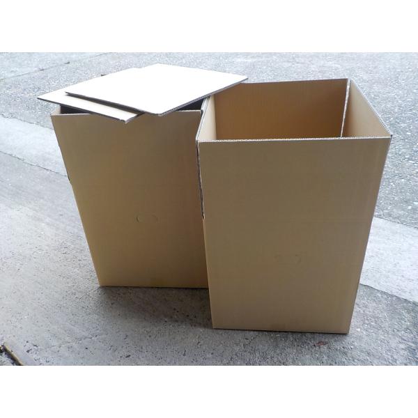 【中古美品】アテンザ　車高調　段ボール梱包材発送します！ □アルミホイール梱包用段ボール16インチ1台分セット460x460x450