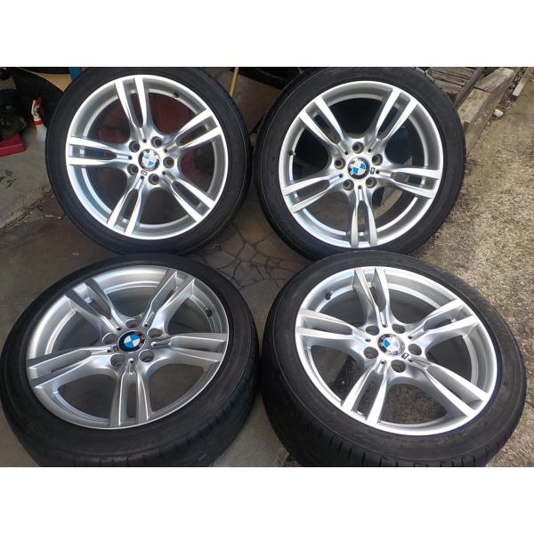 BMW 320 Mスポーツf30純正18インチ ホイールとミシュランスノータイヤ