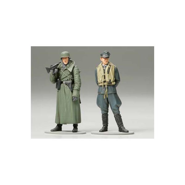 タミヤ 1/35 ドイツ機関銃手・ドイツ空軍戦闘機エースパイロット