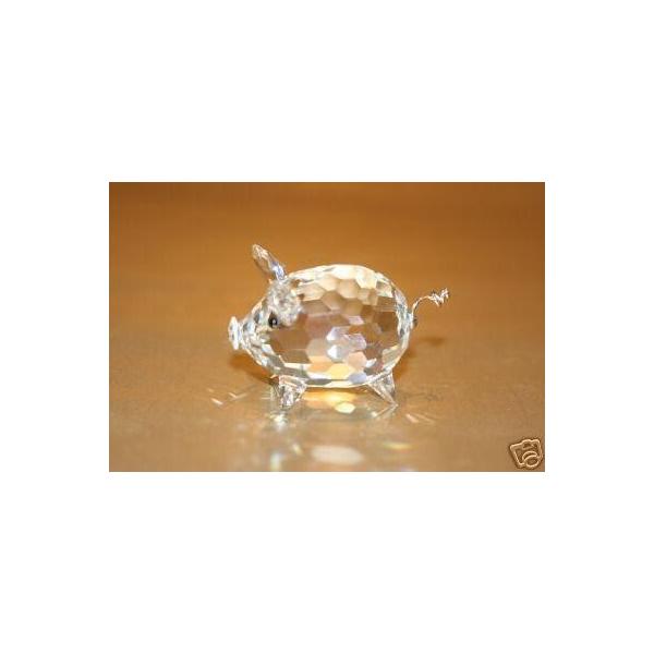 スワロフスキー 子ブタ スワロフスキー 子ブタ スワロフスキー 置物(Swarovski) 動物 子ブタ