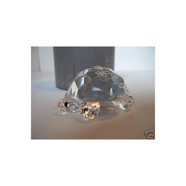 スワロフスキー Swarovski 廃盤品 カメ(L) 010037  亀　置物 SWAROVSKI スワロフスキー カメ 亀 Swarovski Asian Symbols