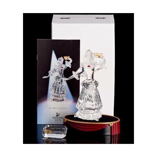 XtXL[ swarovski u SCS 2000 Masquerade Columbine Stand &amp; Plaque {bNXt NX^ 0242032
