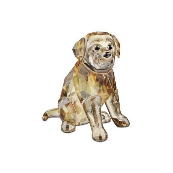 スワロフスキー　Swarovski ゴールデンレトリバー 楽天市場】スワロフスキー ゴールデン レトリバー 座り 1142825
