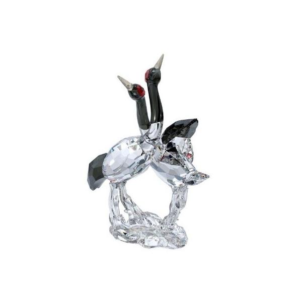スワロフスキー　タンチョウヅル鶴　置物 swarovski スワロフスキー 置物 タンチョウ ツル - メルカリ