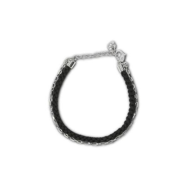 SWAROVSKI（スワロフスキー） 『Black Cord Charm ブレスレット