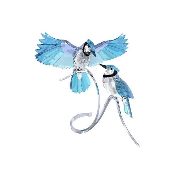 SWAROVSKI スワロフスキー Swarovski 置物 フィギュア 鳥 ブルー
