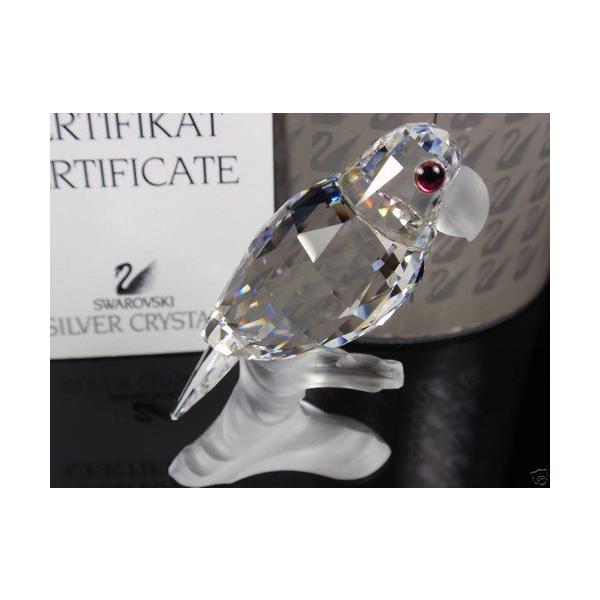 スワロフスキー オウム 置き物 イタリア製 スワロフスキー オウム 置き物 イタリア製 スワロフスキー オウム