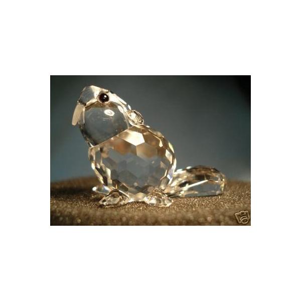 スワロフスキー Swarovski 1999年 廃盤品 『座りベビービーバー 