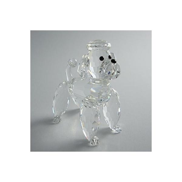 スワロフスキー　クリスタル置物　プードル SWAROVSKI スワロフスキー Swarovski クリスタル 『プードル