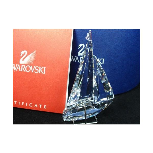 スワロフスキー Swarovski 2004年 廃盤品 『ヨット』 183269 : 183269