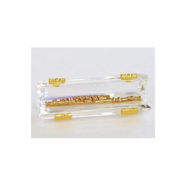 スワロフスキー Swarovski 2001年 廃盤品 『フルート, ゴールド