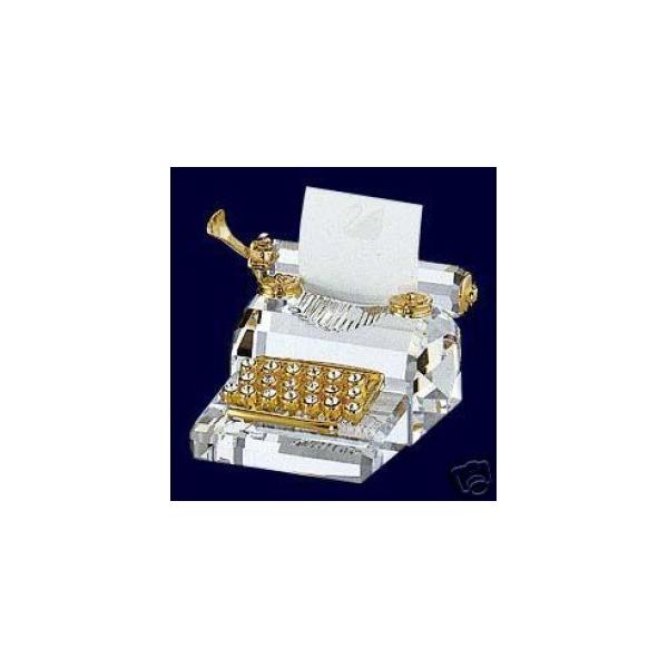 スワロフスキー Swarovski 2004年 廃盤品 『タイプライター, ゴールド