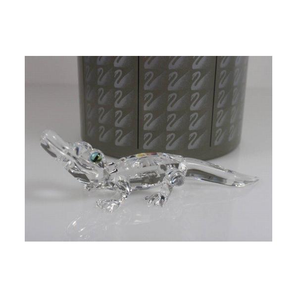◆未使用 希少 2004年廃盤品 オーストリア製！スワロフスキー『ワニ』 SWAROVSKI スワロフスキー Swarovski 2004年 廃盤品 犬 『The
