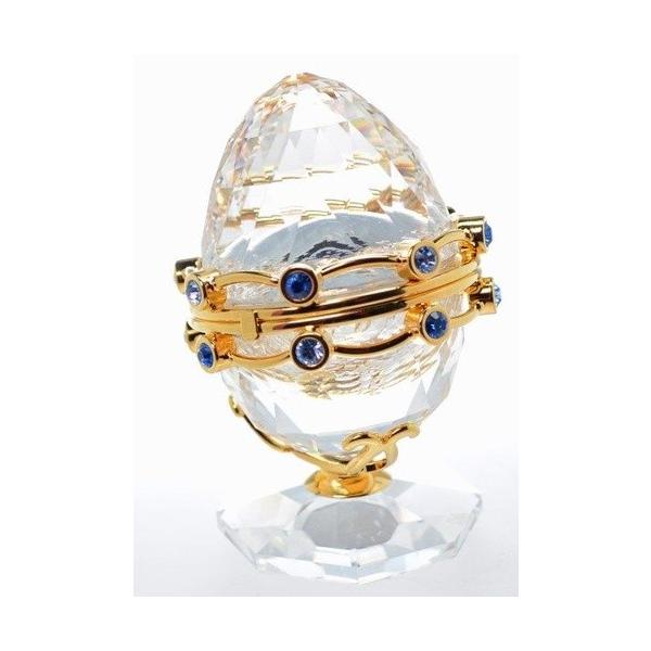 スワロフスキー エッグ ガーランド ゴールドコーティング スワロフスキー Swarovski 2004年 廃盤品 『エッグとガーランド