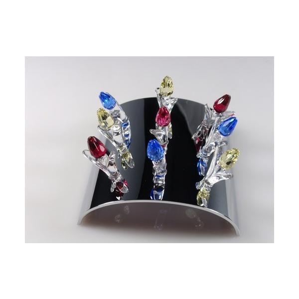 スワロフスキー　チューリップ　台付き Holiday Cheers Carousel | Swarovski