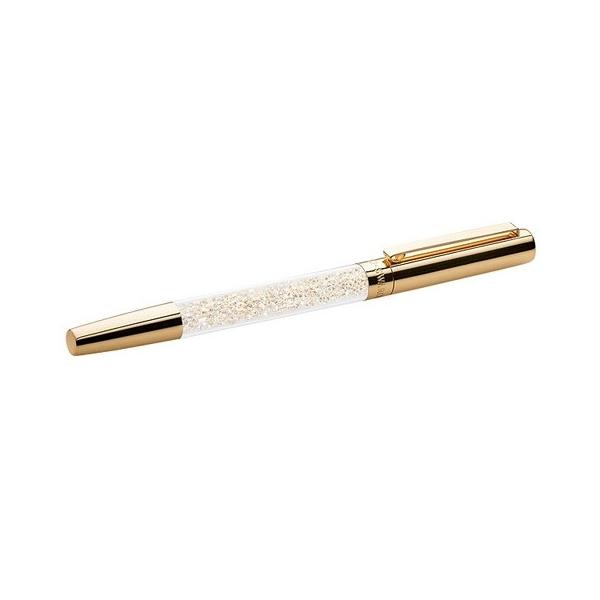 Swarovski ローラーボールペン シルバー・ゴールド Crystalline ballpoint pen, Rose gold tone, Rose gold-tone
