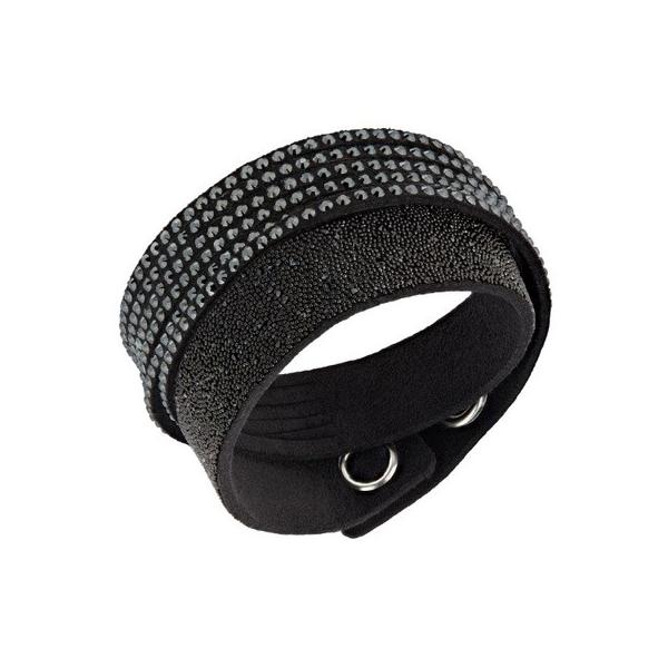 スワロフスキー SWAROVSKI チェーン ブレスレット BLK SLV スワロフスキー SWAROVSKI チェーン ブレスレット BLK SLV