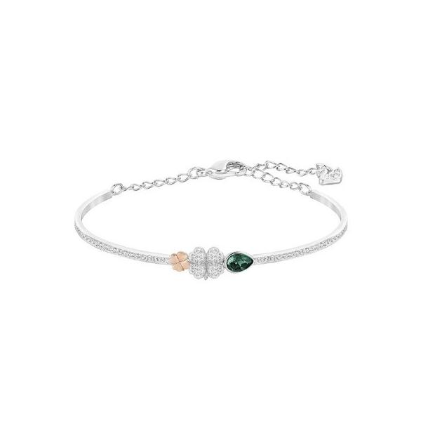 SWAROVSKI スワロフスキー Swarovski 『Duo Clover バングル