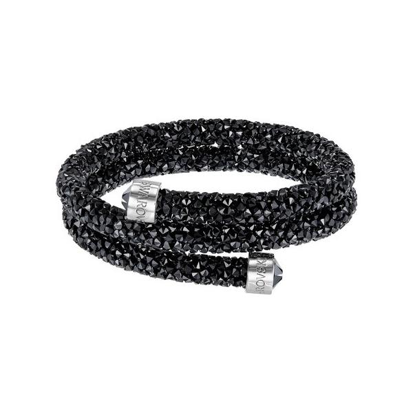 SWAROVSKI（スワロフスキー） 『Crystaldust バングル Double, Black