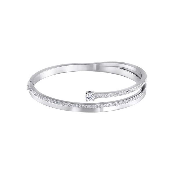 スワロフスキー バングル SWAROVSKI ブレスレット 「公式」「スワロフスキー」Dextera
