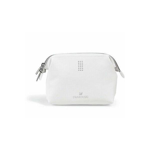 新品未使用✨PORTER mastermind スワロフスキー コラボ ポーチ SWAROVSKI（スワロフスキー） Swarovski MAKE-UP ポーチ ホワイト