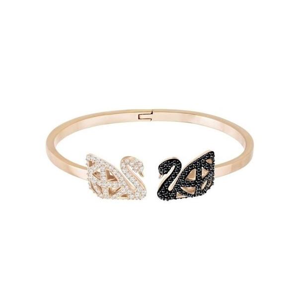 SWAROVSKI（スワロフスキー） 『Facet Swan バングル, M』 5289535 