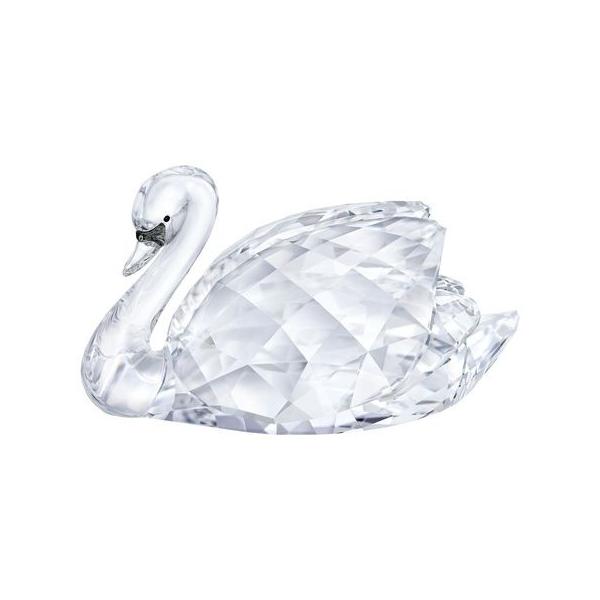 スワロフスキー Swarovski フィギュア 置物 白鳥 スワン（L） 5400172