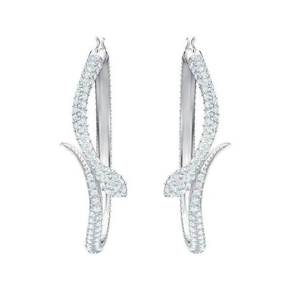 SWAROVSKI スワロフスキー Swarovski フープ ヘビ LESLIE ピアス
