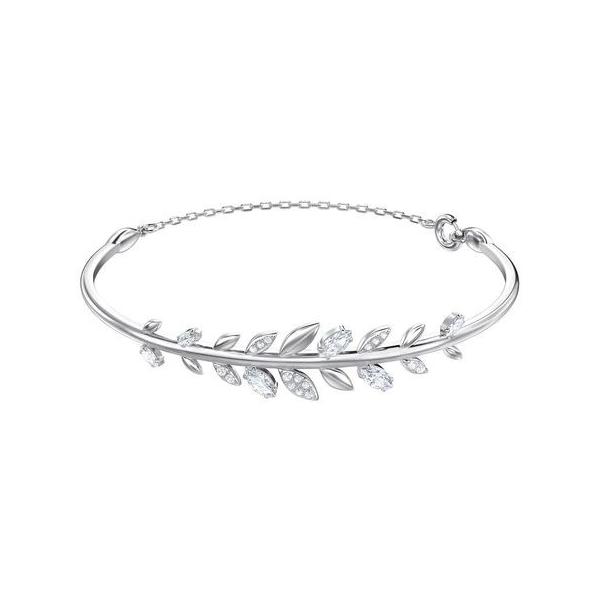 SWAROVSKI スワロフスキー Swarovski リーフ型 MAYFLY バングル