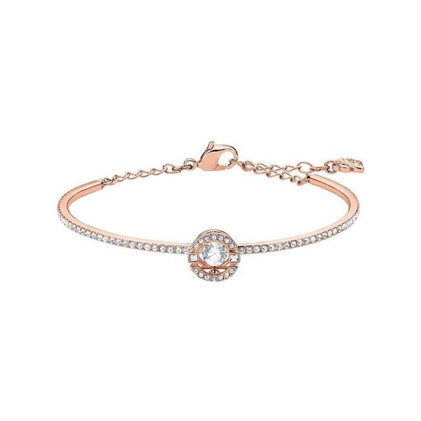 スワロフスキー　スパークリングダンス　ローズゴールド バングル　クローバー SWAROVSKI スワロフスキー Sparkling Dance バングル クローバー