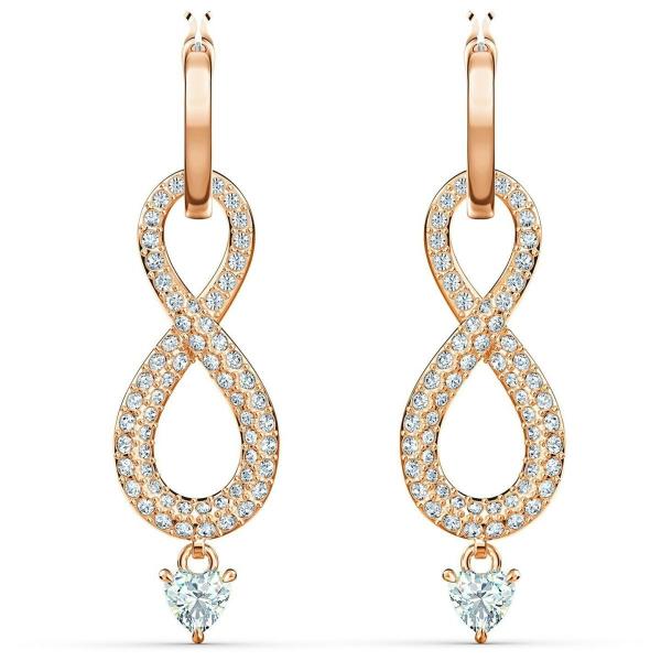 スワロフスキー Swarovski Infinity Pierced ピアス ローズゴールド 5512625 スワロフスキー Swarovski Infinity Pierced ピアス ローズゴールド 5512625